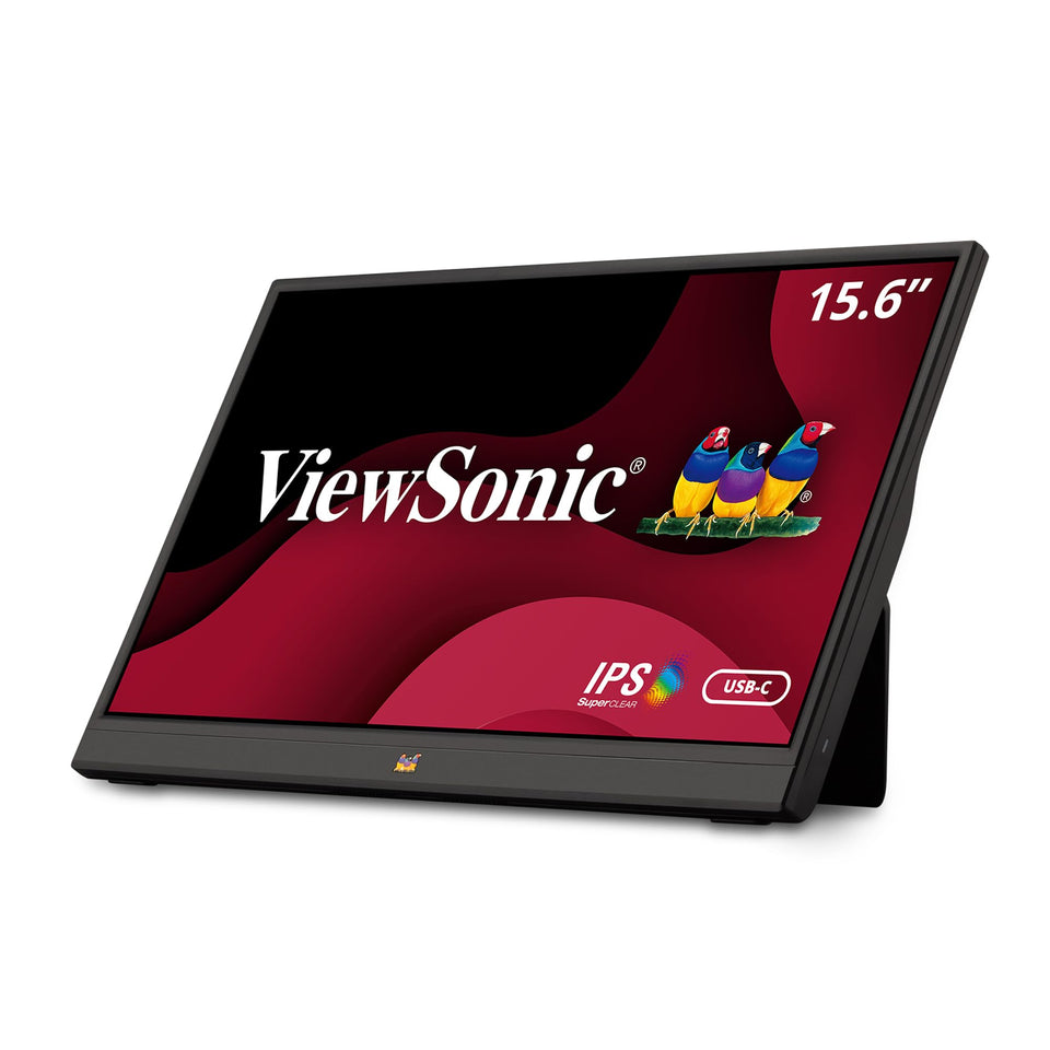 ViewSonic VA1655 portable monitor front view for on-the-go productivity