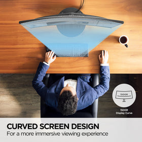 ViewSonic VA2416C 1080p Full HD clarity for daily tasks and media.
