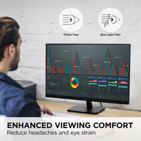 ViewSonic VA2756-4K-MHD multiple connectivity ports including HDMI and DisplayPort