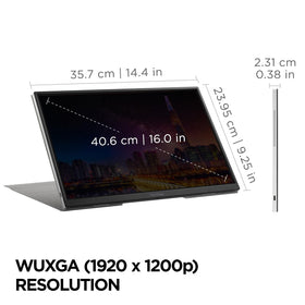 ViewSonic VG1656N supports Windows and macOS across devices