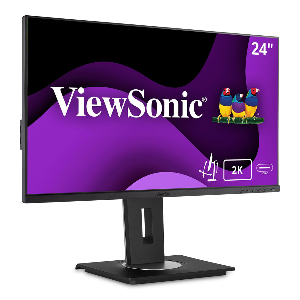 ViewSonic VG2455-2K IPS panel for wide viewing angles and vivid colors