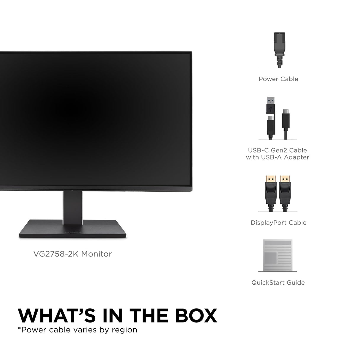 Front and rear USB ports offer flexible connectivity options.