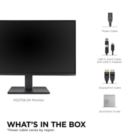Front and rear USB ports offer flexible connectivity options.