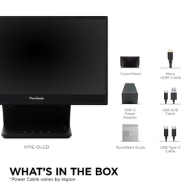 ViewSonic VP16-OLED Pantone validation promises accurate color reproduction