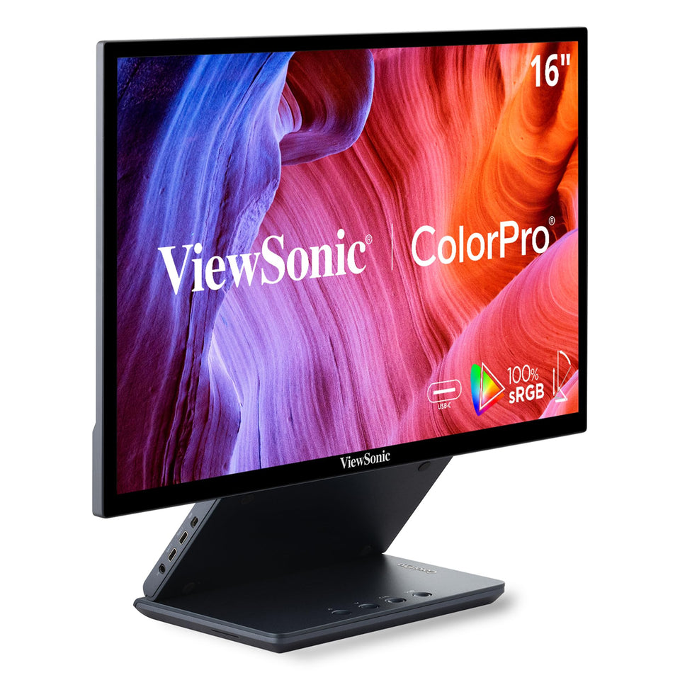 ViewSonic VP1656 portable 15.6-inch display for on-the-go productivity.