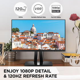 ViewSonic VP2456A IPS panel showcases vibrant color and wide viewing angles for design work