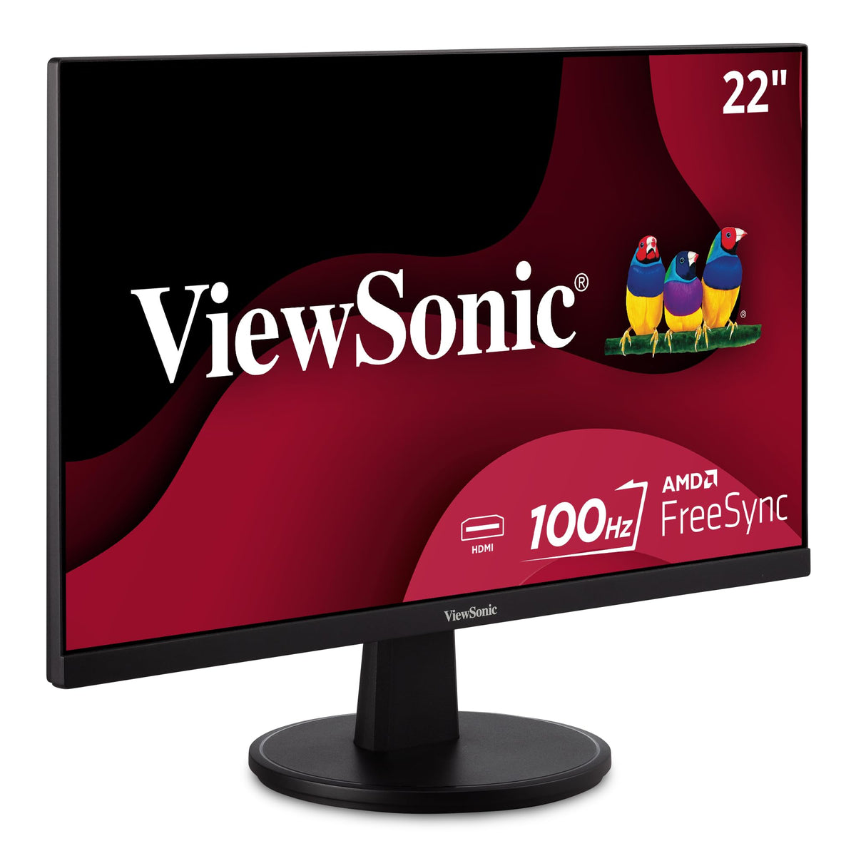 ViewSonic VS2247-MH 22-inch full HD display with slim bezels for productive viewing.