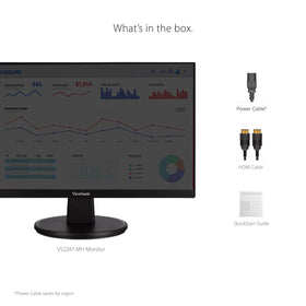 Edge-to-edge screen supports seamless multi-monitor setups with slim bezels.
