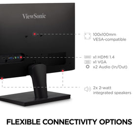 ViewSonic VS2447M included HDMI cable facilitates quick plug-and-play setup.