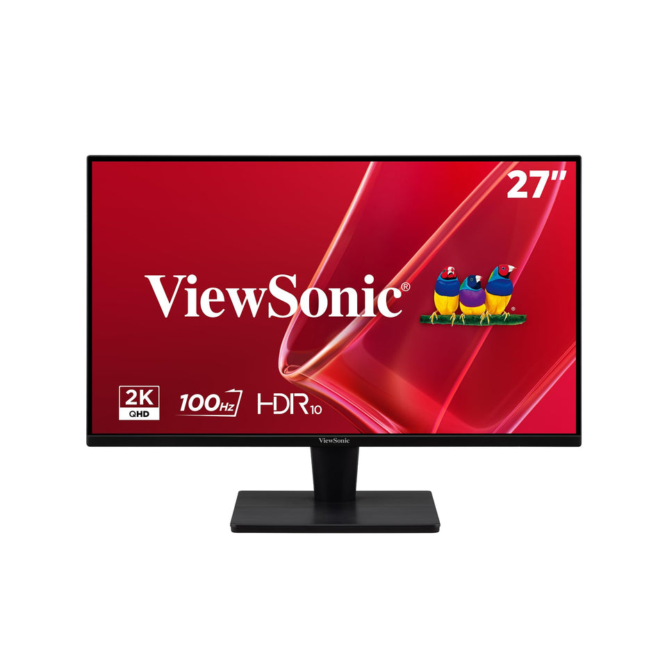 ViewSonic VS2725-2K frameless design enhances immersive multi-monitor setups