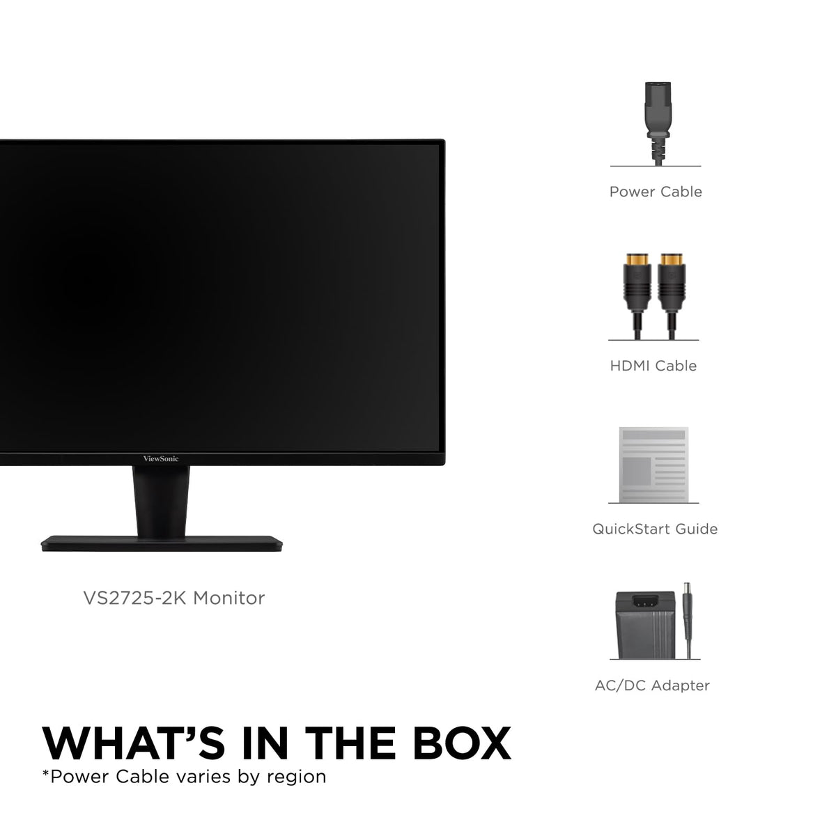 ViewSonic VS2725-2K ideal for home office and entertainment setups