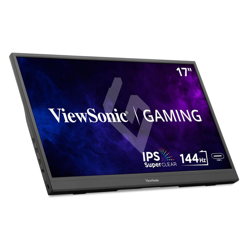 ViewSonic VX1754 17.3-inch IPS display for immersive on-the-go gaming and productivity.