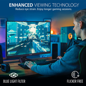 ViewSonic VX2267-MHD with FreeSync reduces tearing during action