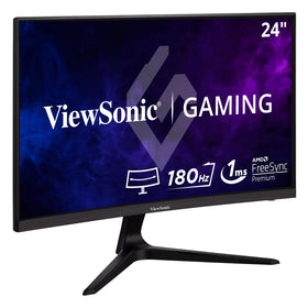 ViewSonic VX2418C curved-24-inch monitor for immersive gaming.