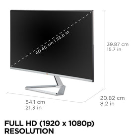 ViewSonic VX2476-SMHD blue light filter for comfortable viewing