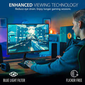 ViewSonic VX2718-P-MHD 1ms MPRT performance display during fast scenes