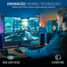 ViewSonic VX2718-PC-MHD viewmode presets optimize scenes for movies, work, and games