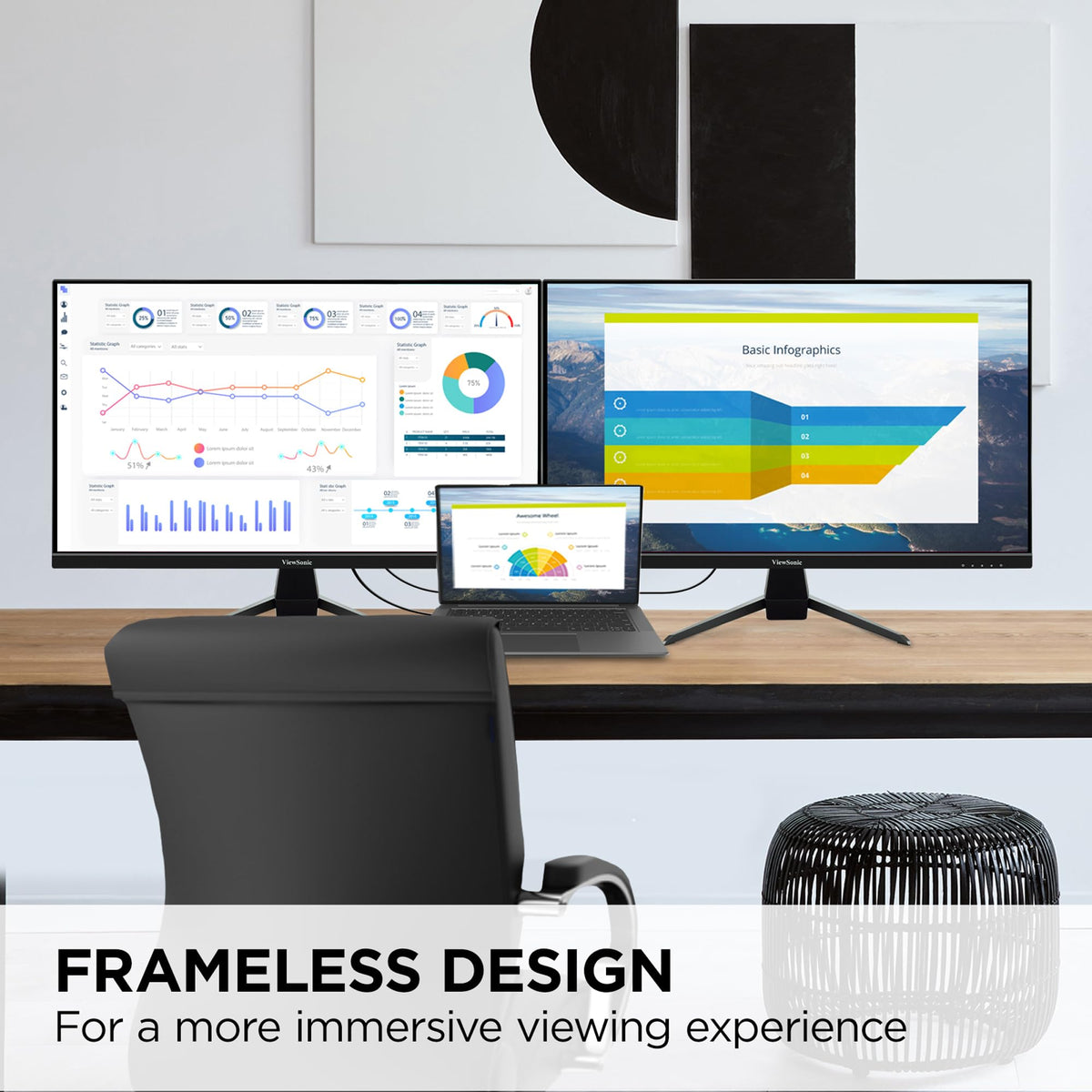 ViewSonic VX2767U-2K HDR10 delivers vivid color and contrast