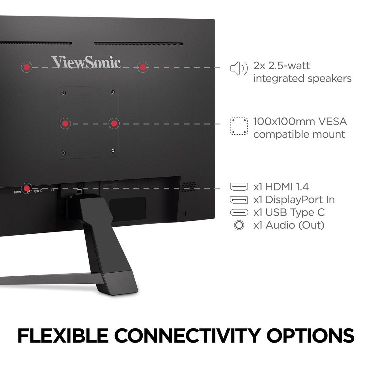 ViewSonic VX2767U-2K 27 inch IPS panel with wide viewing angles