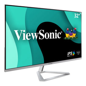 ViewSonic VX3276-MHD 32-inch IPS display with slim bezels for immersive home entertainment.