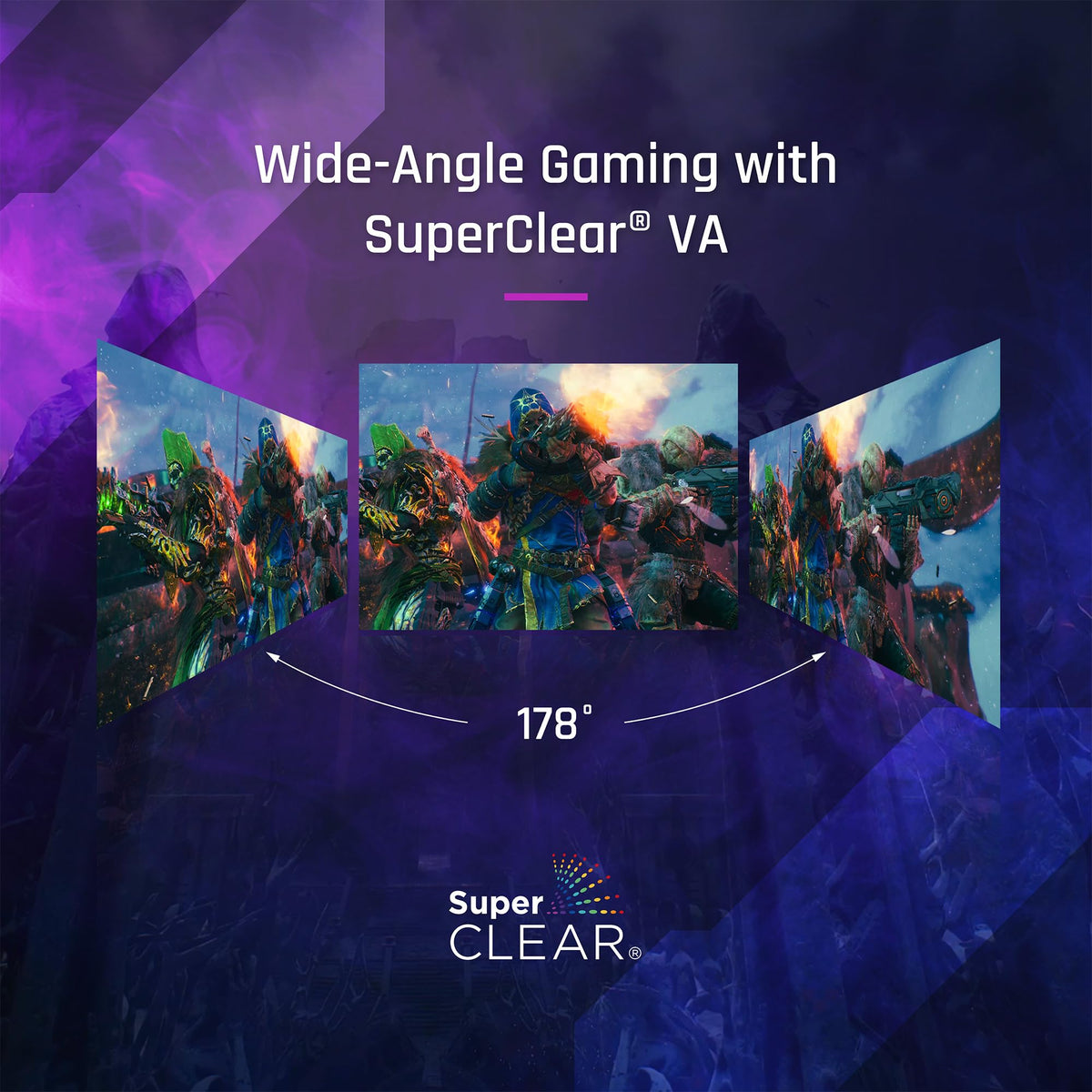 ViewSonic VX3418C-2K HDR10 display with vibrant color depth