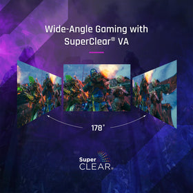 ViewSonic VX3418C-2K HDR10 display with vibrant color depth