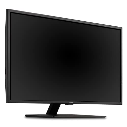 ViewSonic VX4381-4K wide connectivity ports for easy device integration.