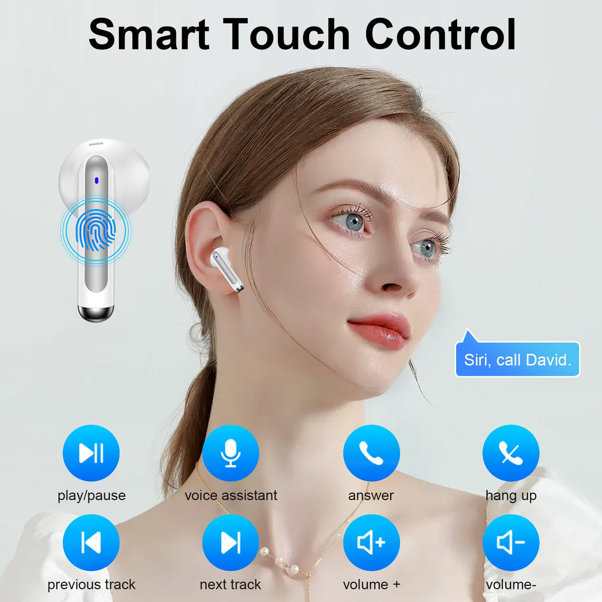 VIFIGEN Samsung Earbuds Bluetooth 5.3 for fast, stable, low-latency audio