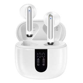 VIFIGEN Samsung Earbuds with LED display showing battery level for quick charging
