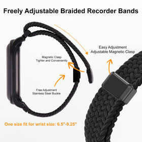 Vigamen braided nylon texture close-up for breathable comfort