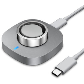 Vigamen front view of charger dock showing neat cradle and USB-C port for reliable charging