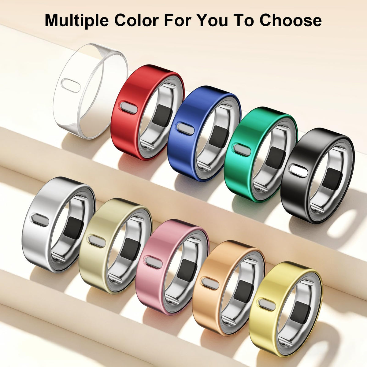 Vigamen Anti-Scratch Oura Ring Cover – durable finish with color options.