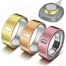 Vigamen Oura Ring Cover Gen4 Gold – close-up showing ultra-thin protection.
