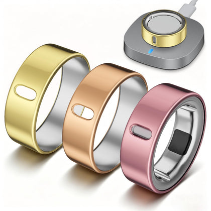 Vigamen Oura Ring Cover Gen4 Gold – close-up showing ultra-thin protection.