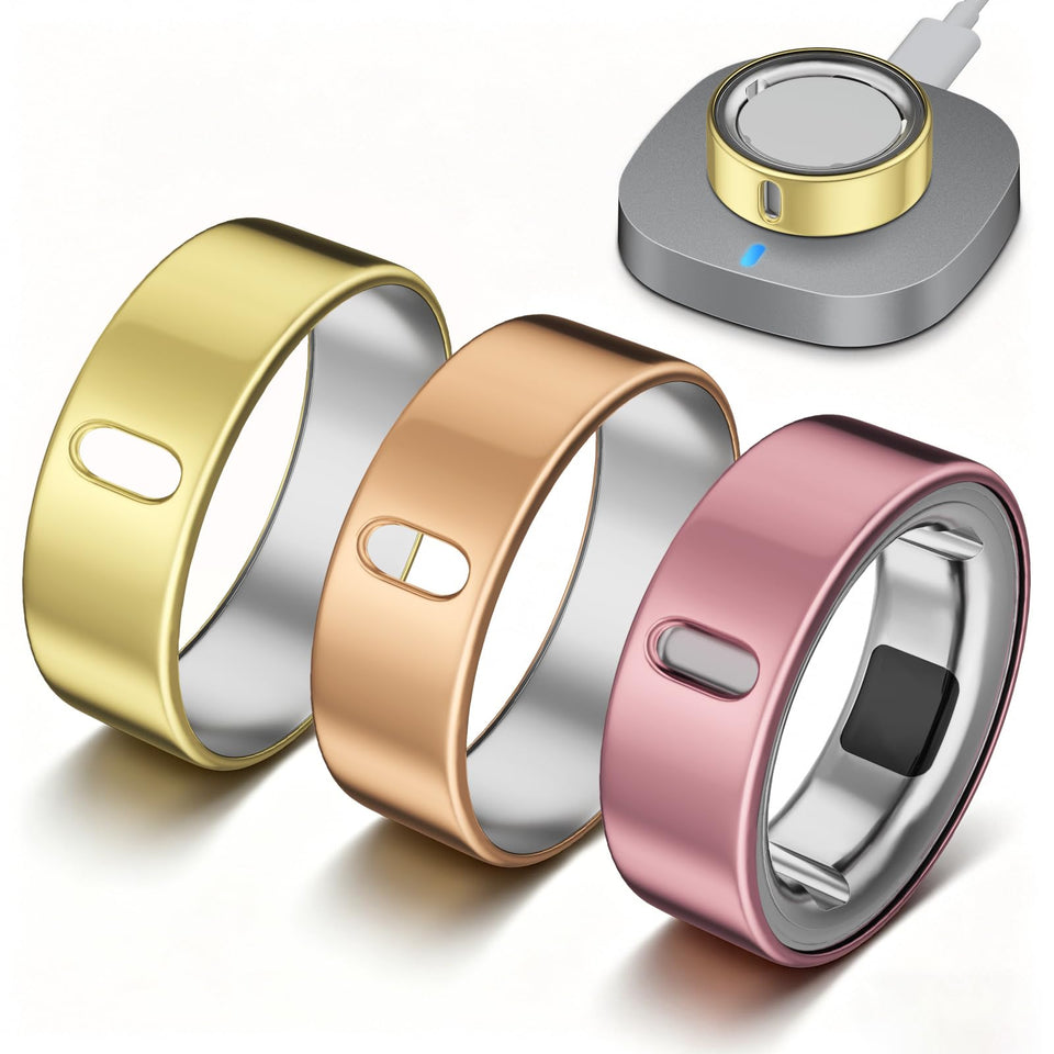 Vigamen Oura Ring Cover Gen4 Gold – close-up showing ultra-thin protection.