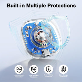 Vigamen packaging with manual visible to show included cable and setup guidance