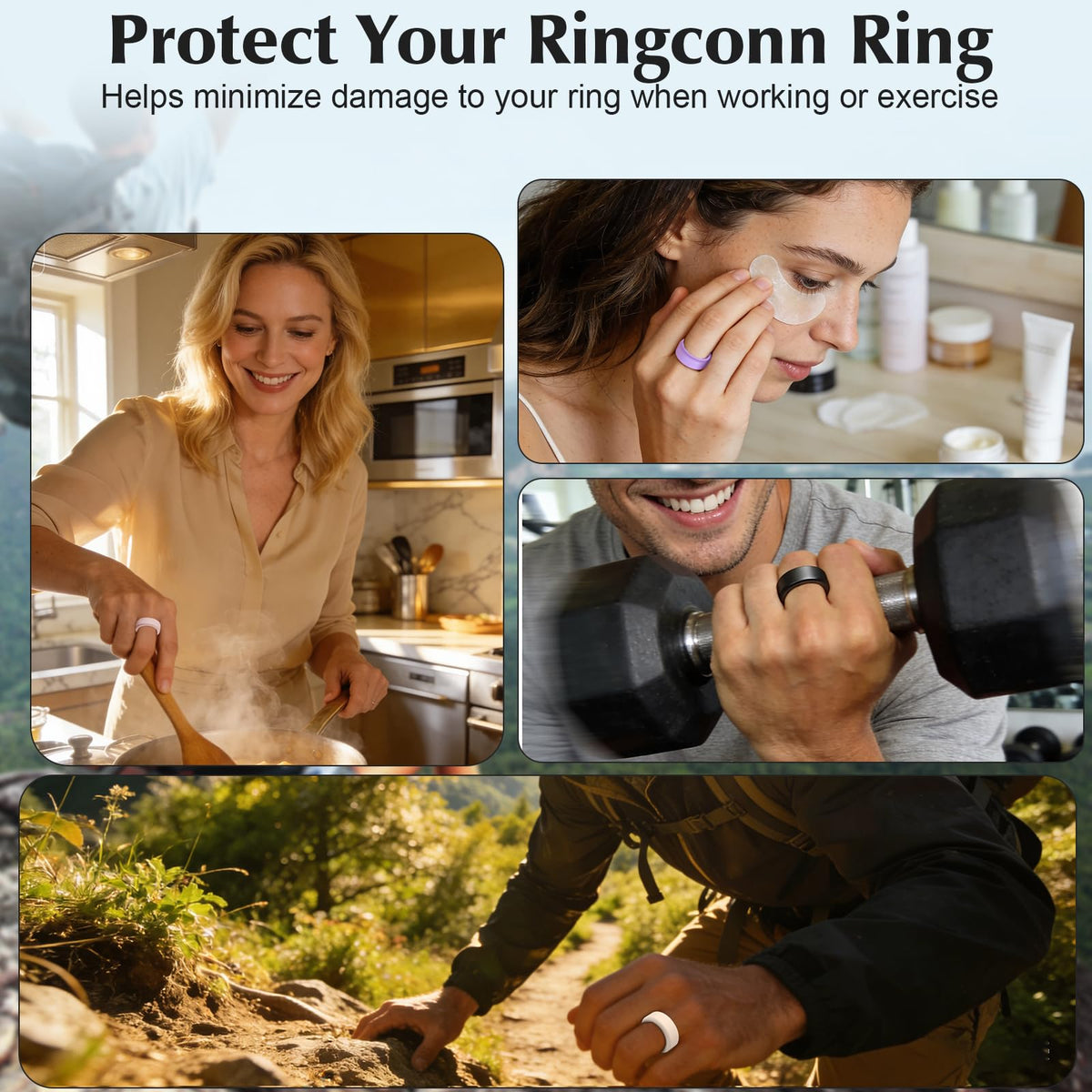 Vigamen RingConn cover eight-color range for daily style and quick mood changes