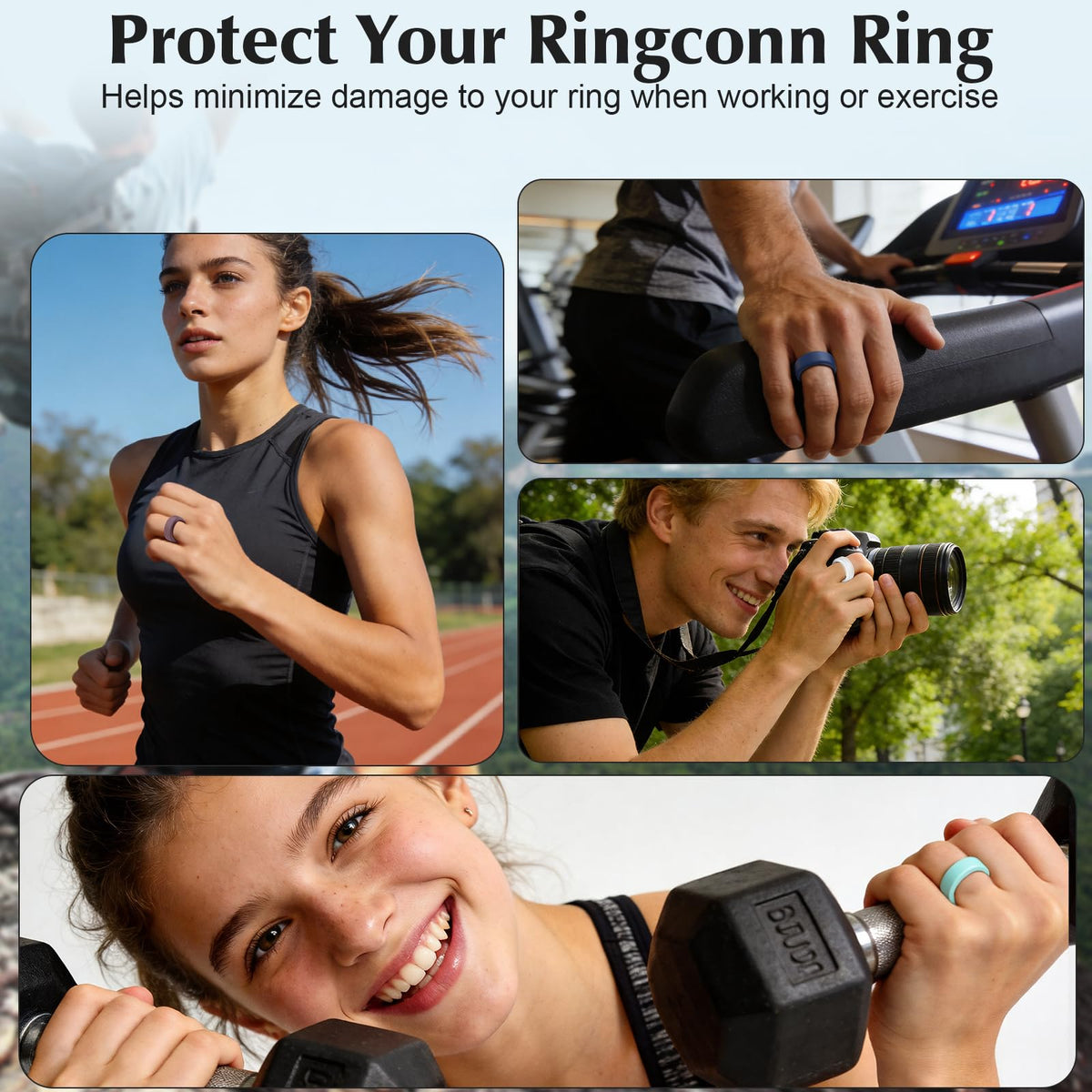 Vigamen RingConn cover suitable for daily wear during activities