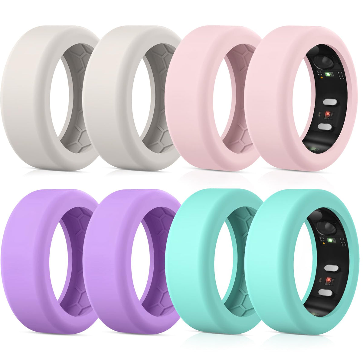 Vigamen RingConn cover in packaging highlights protective silicone coating for everyday use