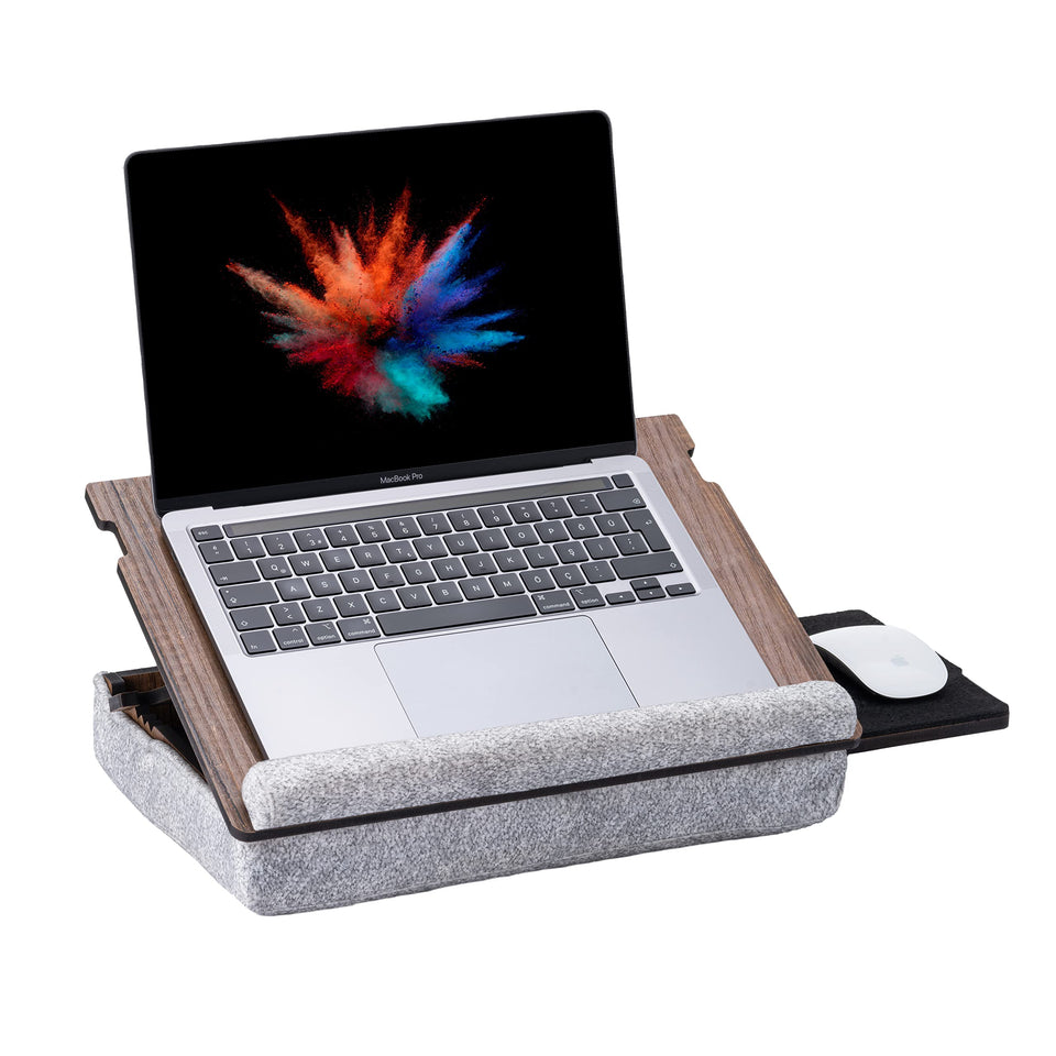 Vigo Wood front view showing stable work surface and handle for portability