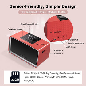 VigorKeeper Dual speakers image illustrating clear, loud sound.