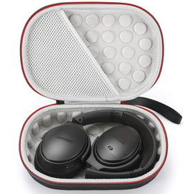 Vikisda hard case front view protecting Bose headphones while traveling