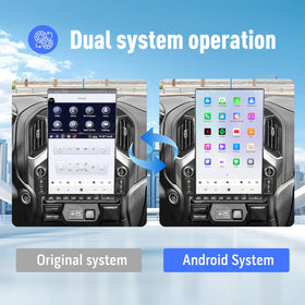 VIKNAV dual-system operation preserves factory UI while running Android