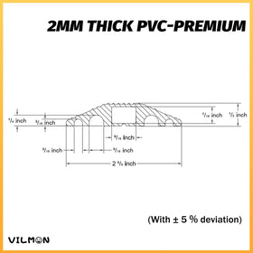 Vilmon floor cord cover assembly step shows easy installation with cut-to-fit