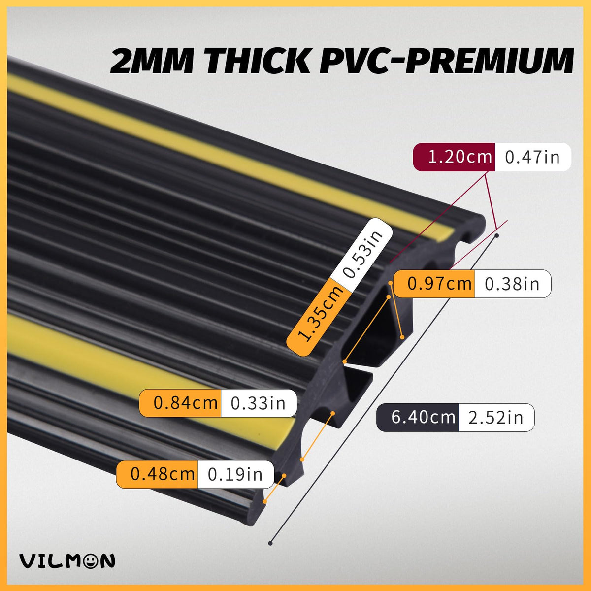 Vilmon packaging is recyclable and designed to prevent damage