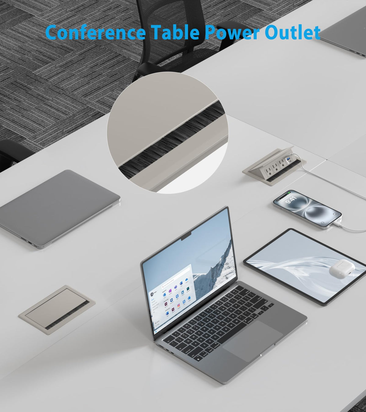 VILONG flame-retardant ABS surface detail, durable construction for high-use areas