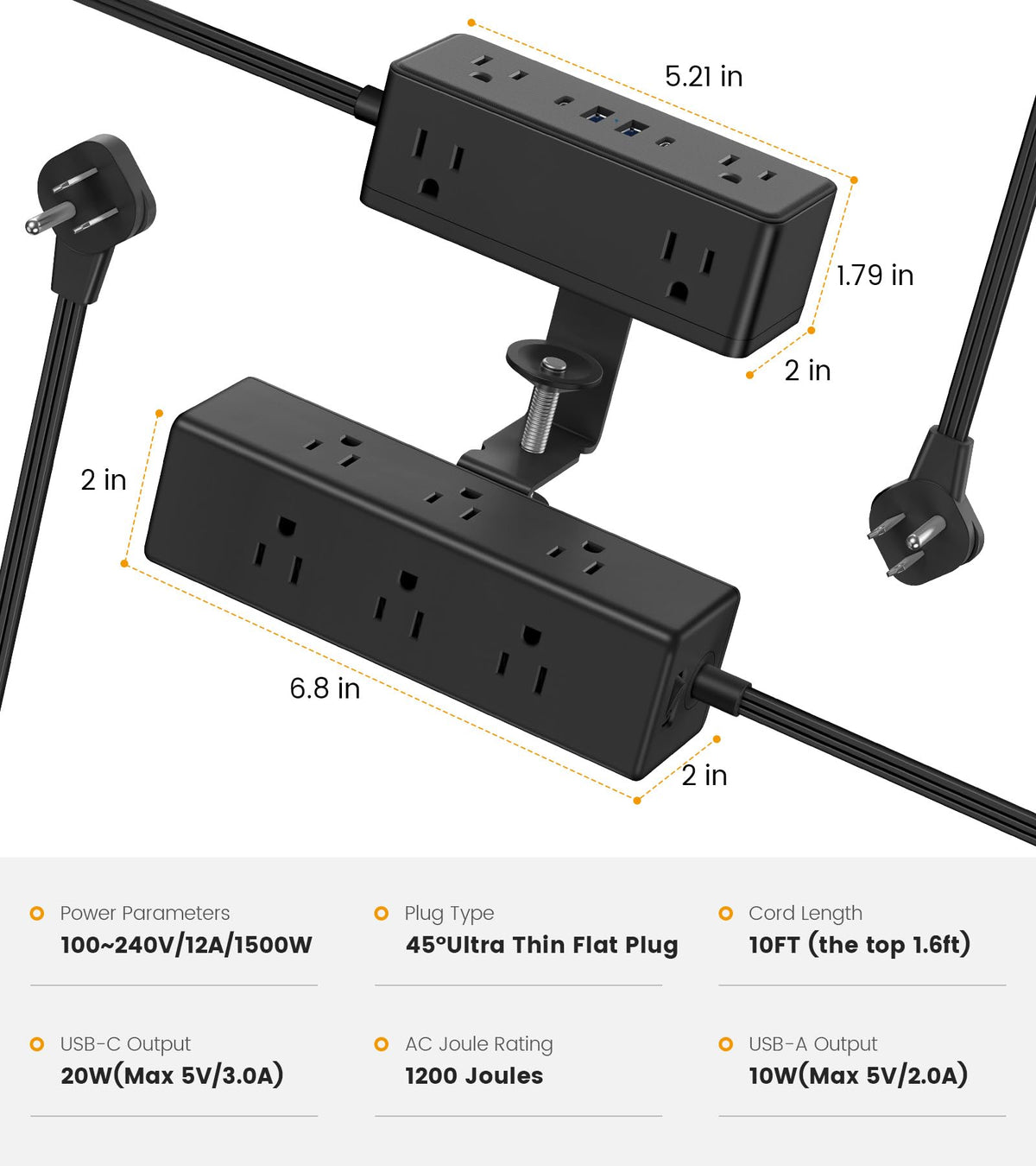 VILONG in a home office lifestyle scene providing organized charging and reduced clutter