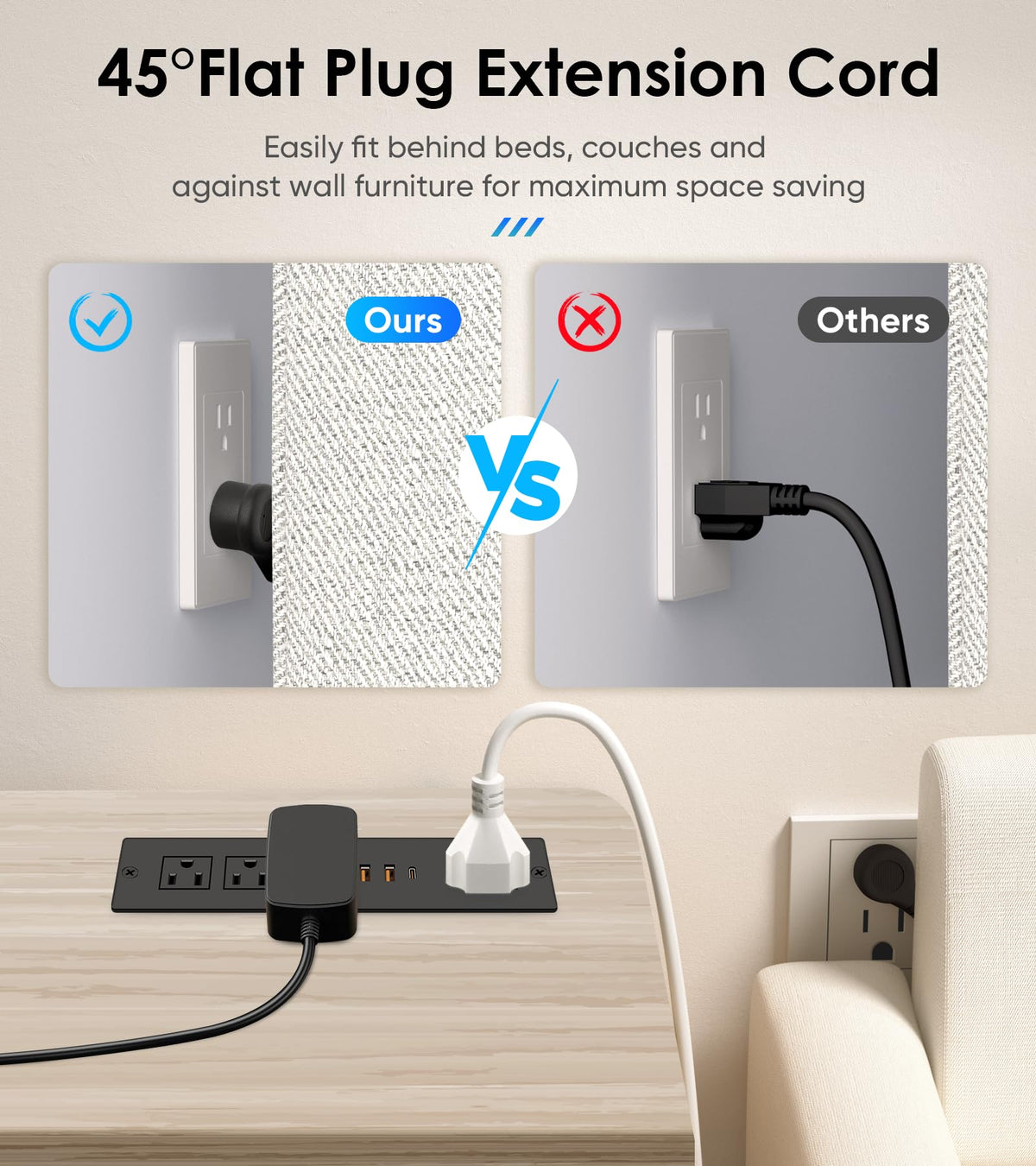 VILONG USB-C PD 20W port close-up highlights fast charging capability.