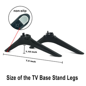 VINABTY base TV stand legs right leg for Hisense 43H4030F3, secure stability.