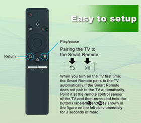 VINABTY closeup of voice button enabling hands-free search benefit